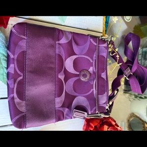 Coach cross body bag.